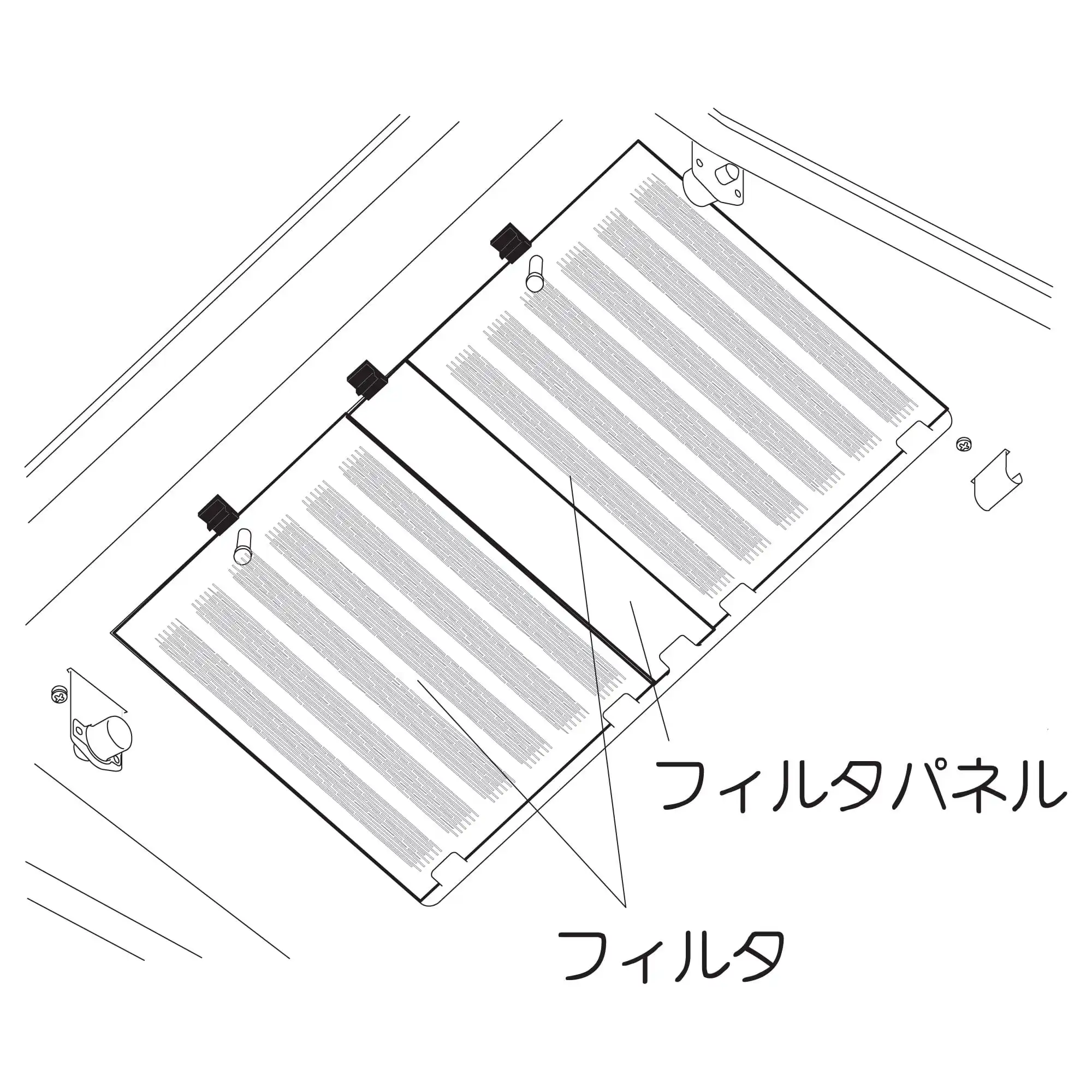 フィルターパネル